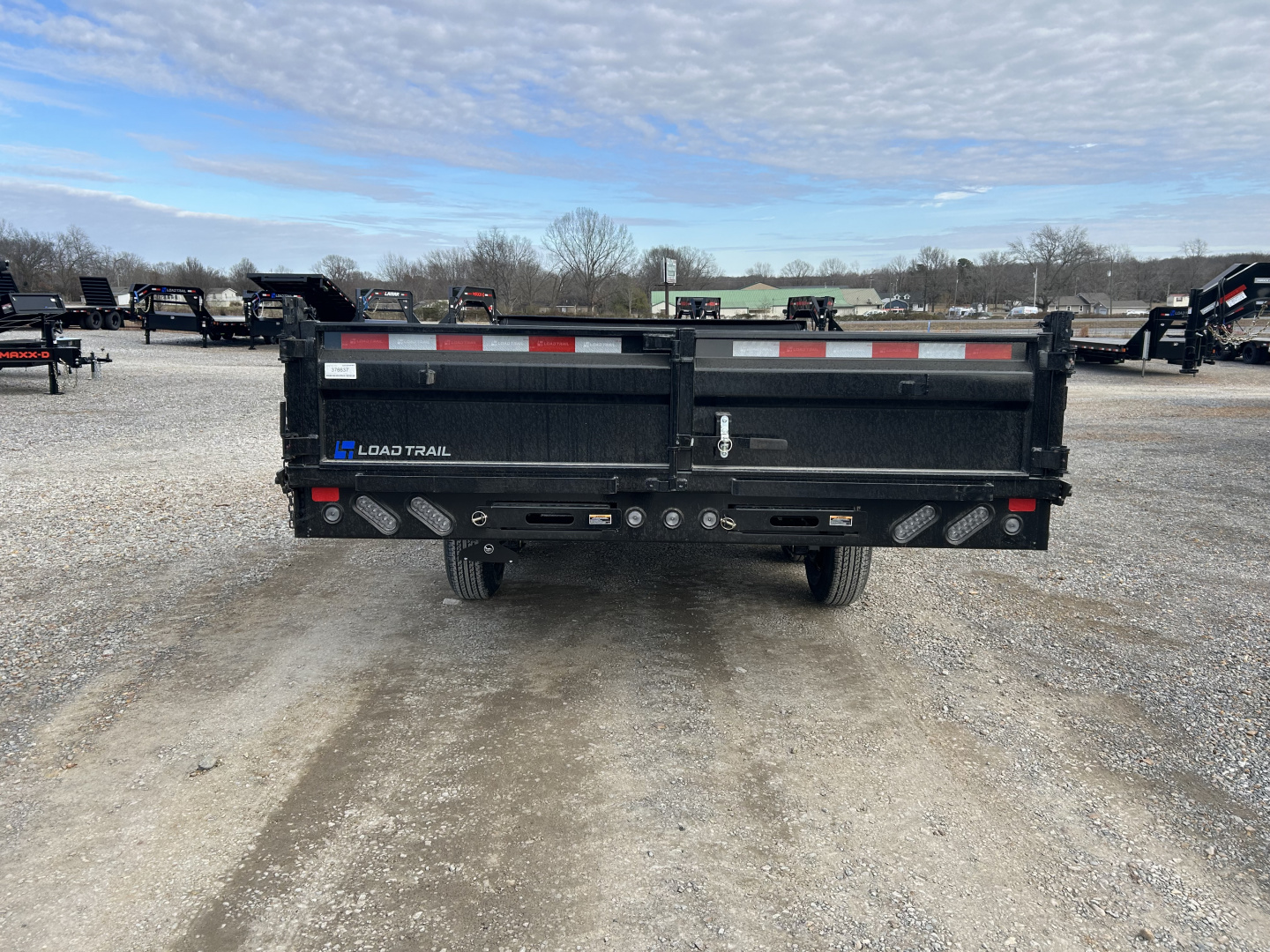 New 2026 Load Trail 96"X16' Fold Down Sides 14K Dump Trailer