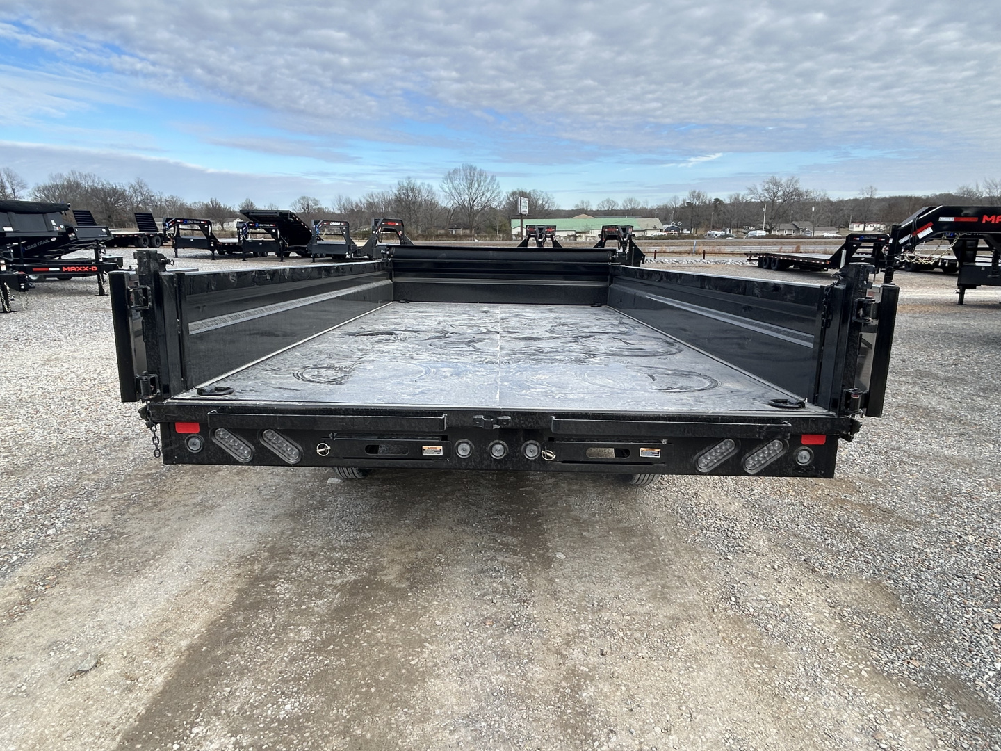 New 2026 Load Trail 96"X16' Fold Down Sides 14K Dump Trailer