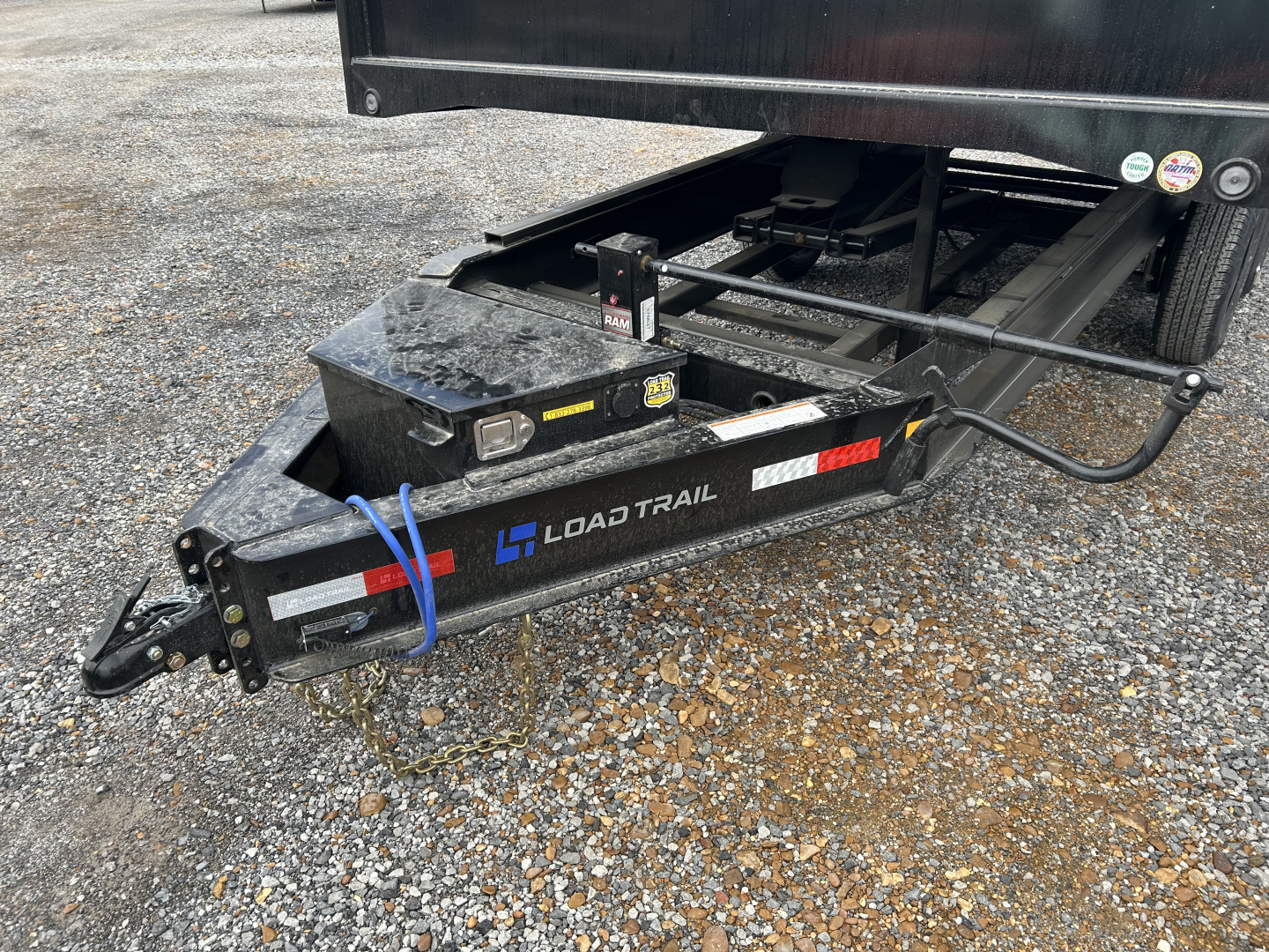 New 2026 Load Trail 96"X16' Fold Down Sides 14K Dump Trailer