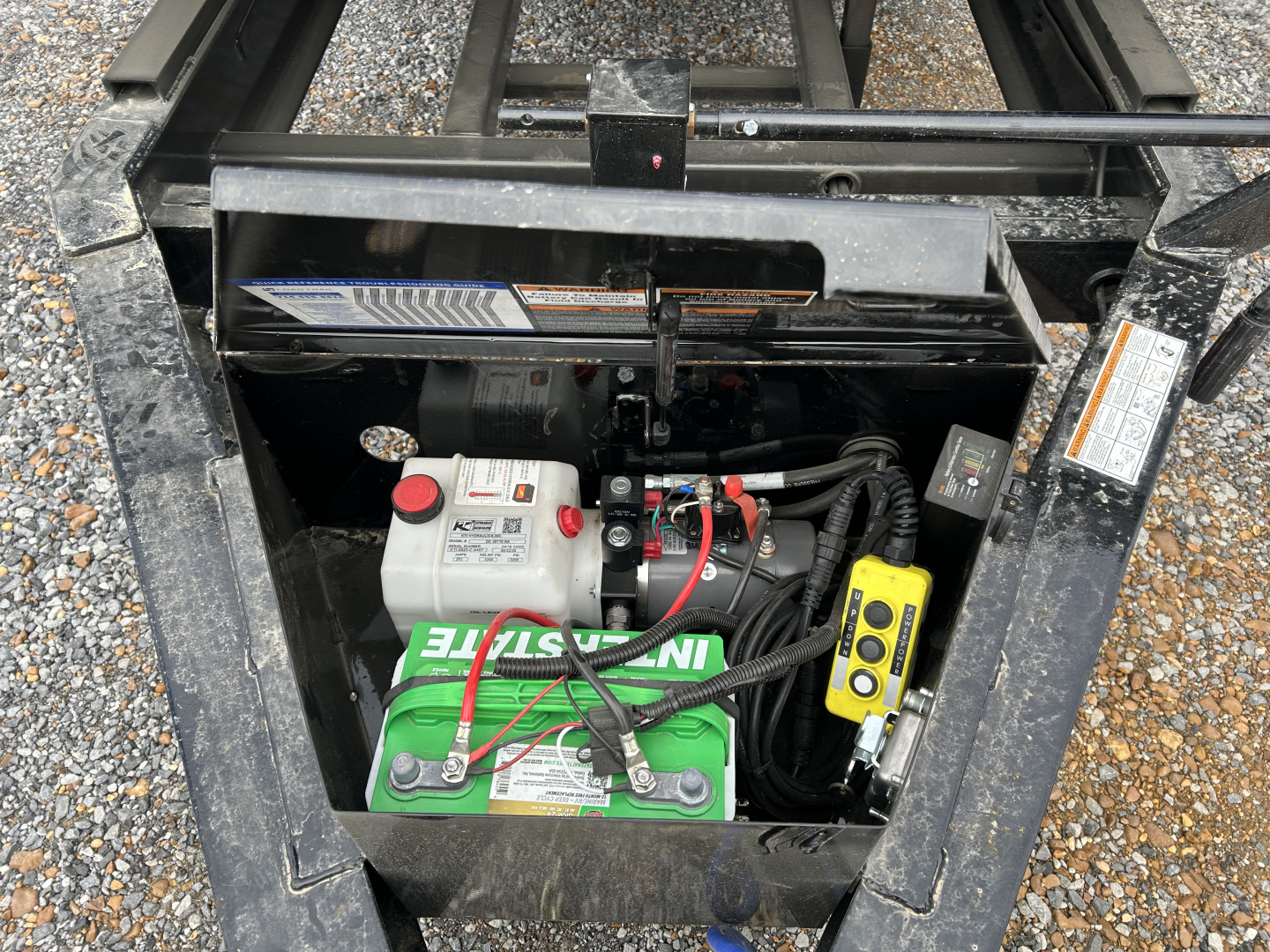 New 2026 Load Trail 96"X16' Fold Down Sides 14K Dump Trailer