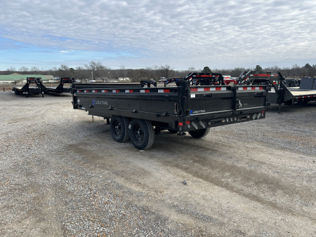 New 2026 Load Trail 96"X16' Fold Down Sides 14K Dump Trailer