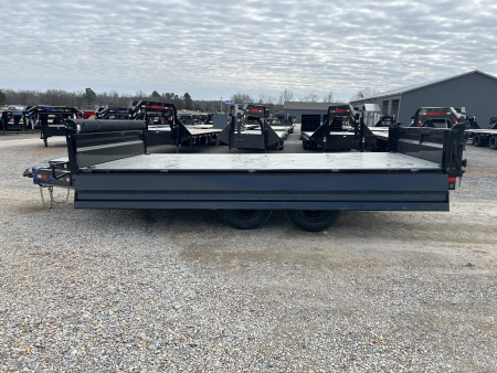 New 2026 Load Trail 96"X16' Fold Down Sides 14K Dump Trailer