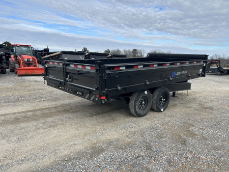 New 2026 Load Trail 96"X16' Fold Down Sides 14K Dump Trailer