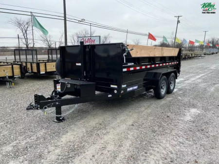 New 2025 Sure-Trac 82 x14 14K Low Pro Telescopic Dump