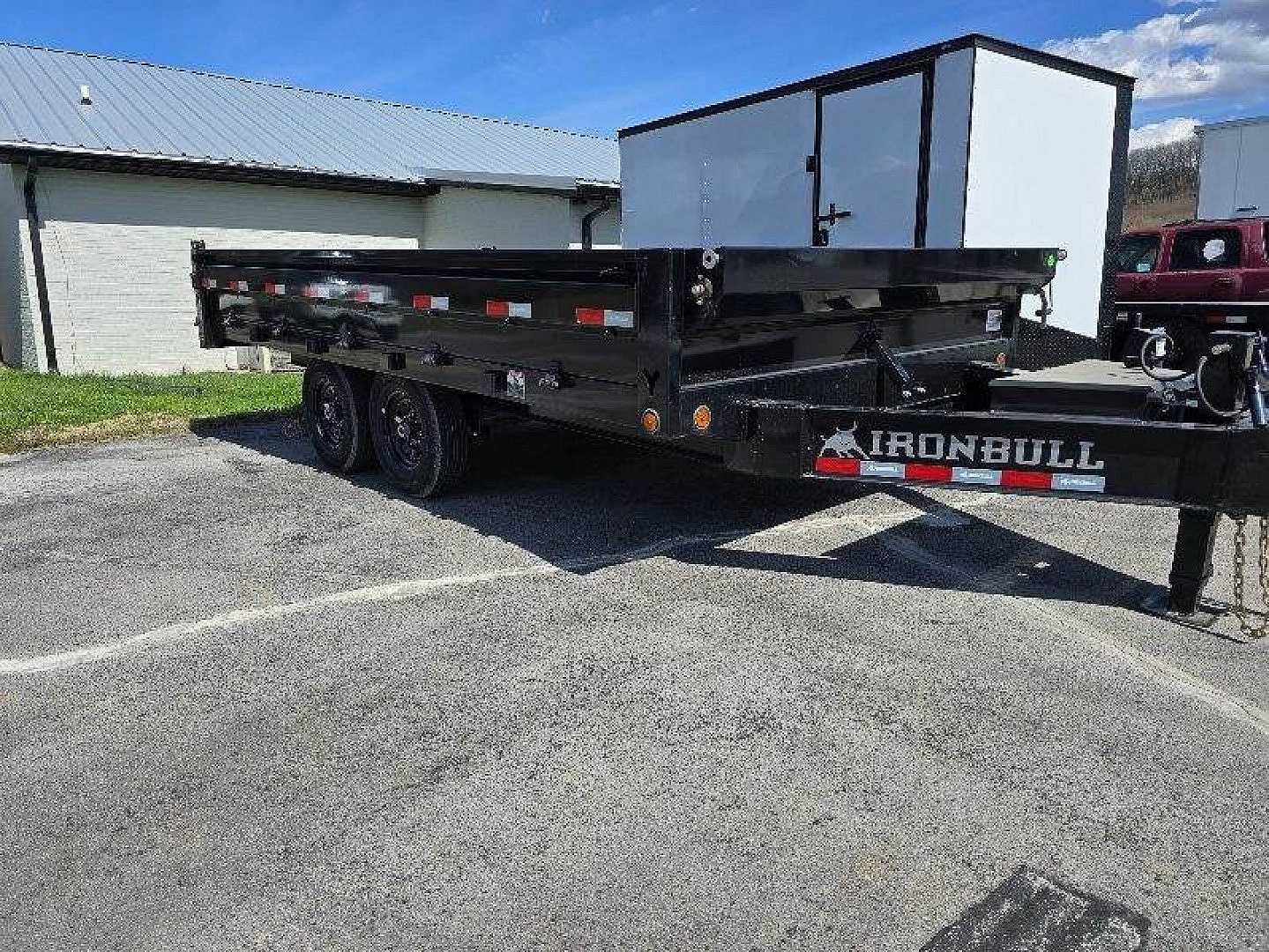 New 2026 Iron Bull DDP 96X16 DOD Dump Trailer