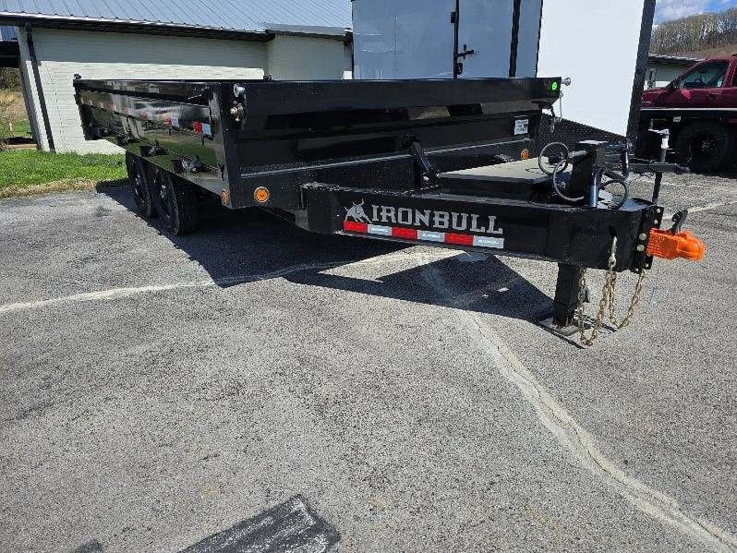 New 2026 Iron Bull DDP 96X16 DOD Dump Trailer