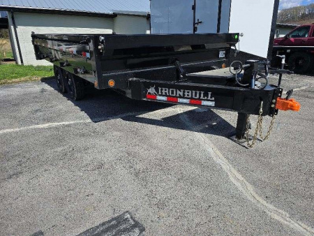 New 2026 Iron Bull DDP 96X16 DOD Dump Trailer