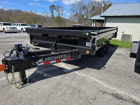 New 2026 Iron Bull DDP 96X16 DOD Dump Trailer