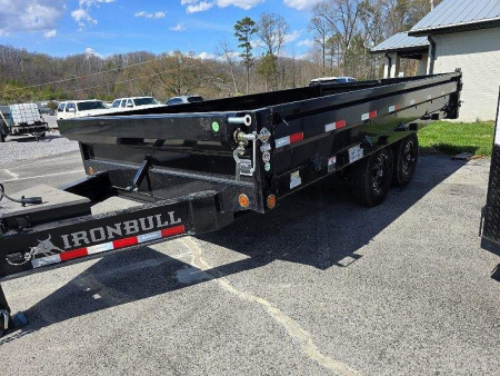 New 2026 Iron Bull DDP 96X16 DOD Dump Trailer