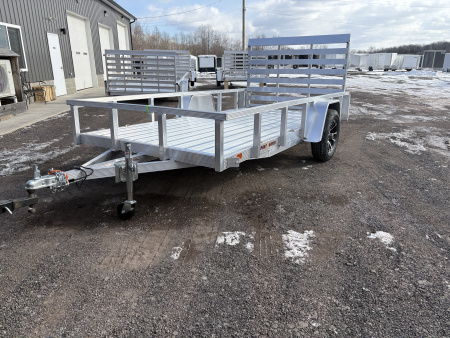 New 2026 Sport Haven 6x12 Aluminum Utility with Mag Wheels