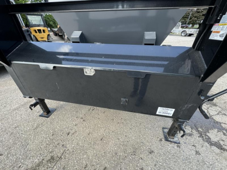 New 2026 Ironbull 7x16' Rolloff Dump Trailer Combo 14000# GVW * INCLUDES (1) 16' BIN 4' SIDES (16 YARDS) * DUAL BATTERIES * DUAL TOOLBOXES * 5x20 SCISSOR HOIST * DUAL 12K JACKS * 10" I-BEAM FRAME * 22K WINCH WITH ROLLER