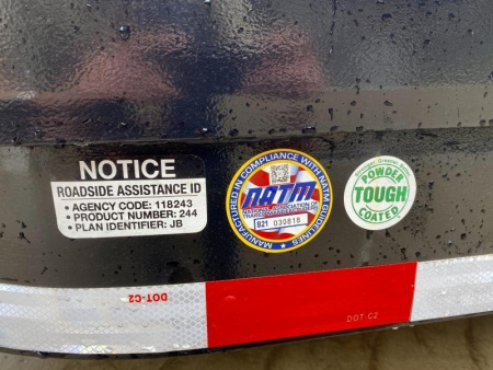 New NEW Ironbull 7x20' Equipment Trailer 14000# GVW * KNIFEEDGE RAMP W/ ADJUSTABLE SUPPORT * REMOVABLE FENDERS * 16" O.C. STRUCTURAL CHANNEL C/M * RUBRAIL/STAKE POCKETS/PIPE SPOOLS/D-RINGS * ADJUSTABLE CAST COUPLER * 12K JACK