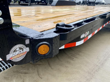 New NEW Ironbull 7x20' Equipment Trailer 14000# GVW * KNIFEEDGE RAMP W/ ADJUSTABLE SUPPORT * REMOVABLE FENDERS * 16" O.C. STRUCTURAL CHANNEL C/M * RUBRAIL/STAKE POCKETS/PIPE SPOOLS/D-RINGS * ADJUSTABLE CAST COUPLER * 12K JACK