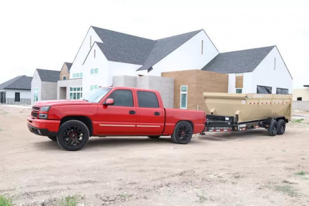 New 2026 Ironbull 7x16' Rolloff Dump Trailer 14000# GVW * INCLUDES (1) 16' BIN 4' SIDES (16 YARDS) * DUAL BATTERIES * 5x20 SCISSOR HOIST * 10" I-BEAM FRAME * 20K WINCH WITH ROLLER