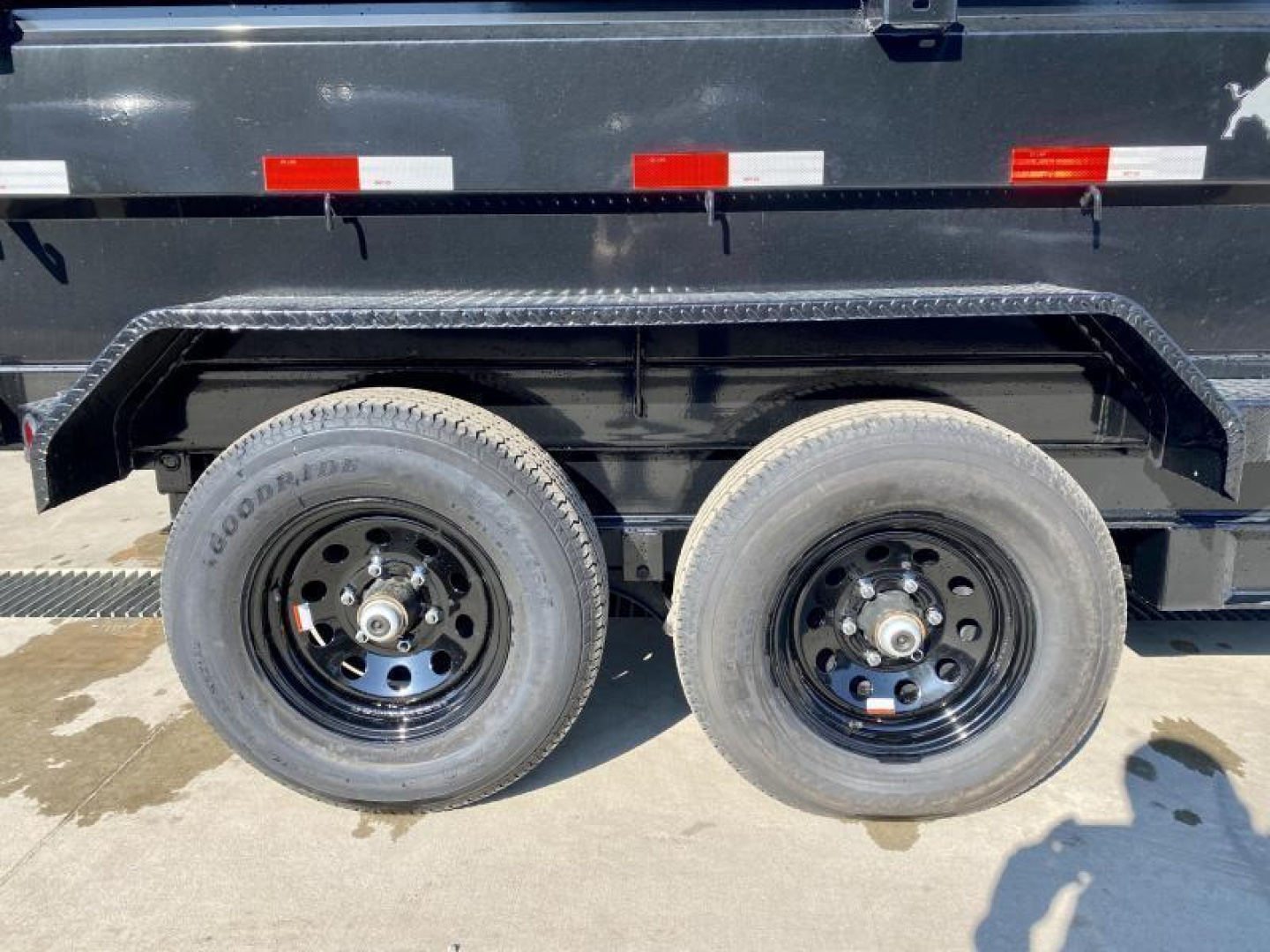 New 2026 Ironbull 6x12' Dump Trailer 14000# GVW * 7000# AXLES * 16" RUBBER * TARP KIT * SCISSOR HOIST * STACKED I-BEAM FRAME * 6" TUBE BEDFRAME * 2PC 10GA BED & WALLS W/ KEYWAY * COMBO GATE * UNDERBODY BED RUNNERS  * SPARE MOUNT