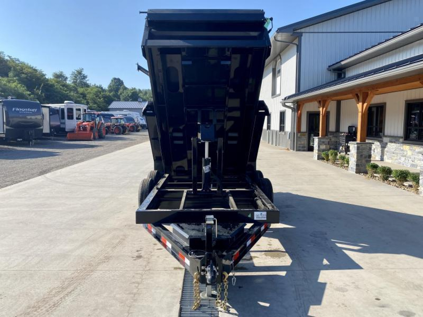 New 2026 Ironbull 6x12' Dump Trailer 14000# GVW * 7000# AXLES * 16" RUBBER * TARP KIT * SCISSOR HOIST * STACKED I-BEAM FRAME * 6" TUBE BEDFRAME * 2PC 10GA BED & WALLS W/ KEYWAY * COMBO GATE * UNDERBODY BED RUNNERS  * SPARE MOUNT