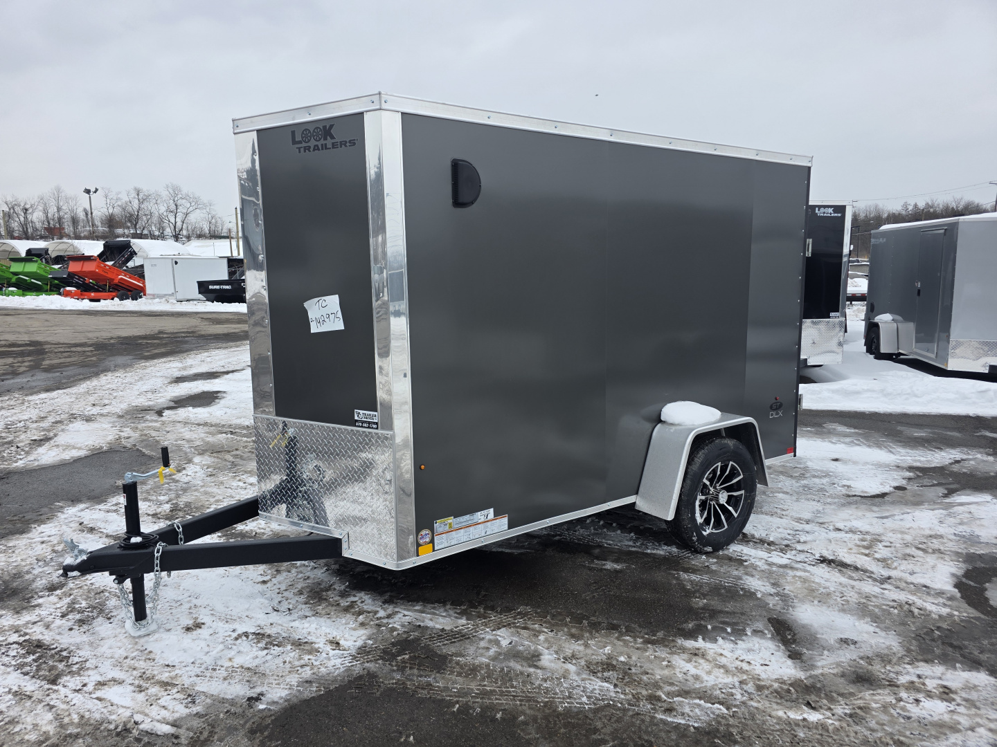 New 2026 Look Trailers ST DLX 5X10 - RAMP Cargo / Enclosed Trailer