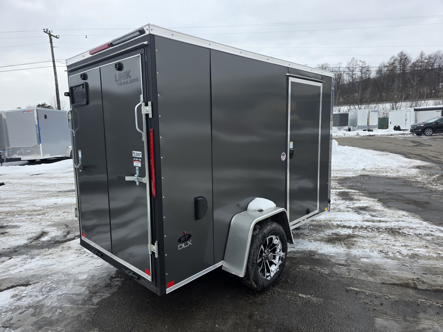 New 2026 Look Trailers ST DLX 5X10 - RAMP Cargo / Enclosed Trailer