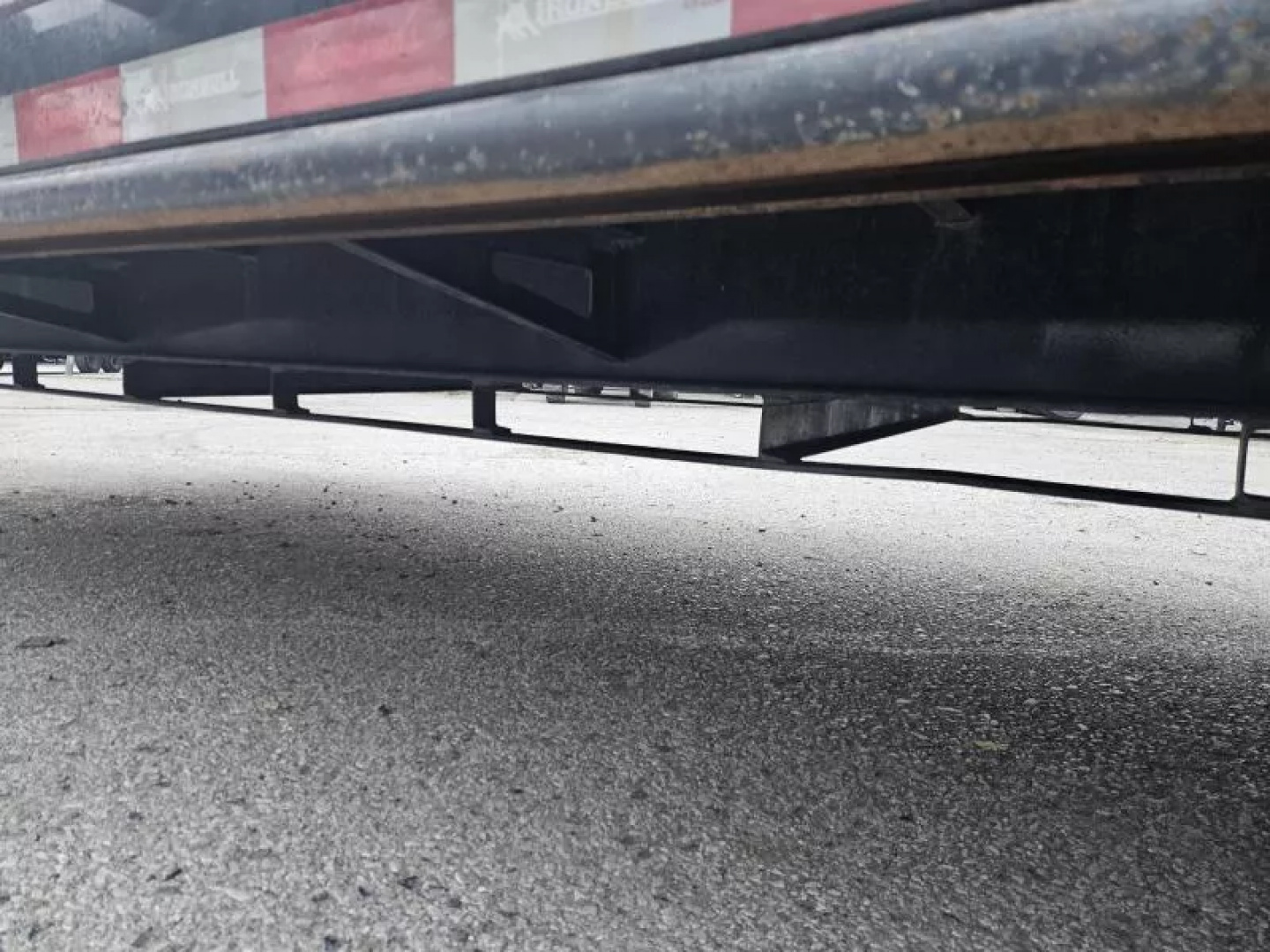 Used USED 2023 Ironbull 102x30' Pintle Beavertail Deckover Trailer 22000# GVW * RATCHET TRACK * DEXTER AXLES * HDSS SUSPENSION * FULL WIDTH RAMPAGE RAMPS * PIERCED FRAME * UNDER FRAME BRIDGE * MUD FLAPS * SPARE MOUNT