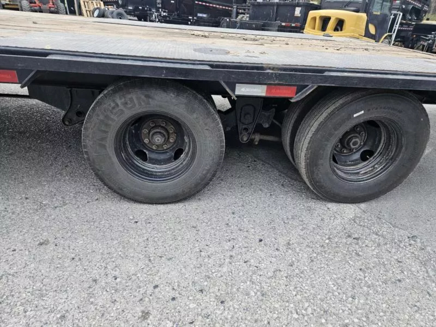 Used USED 2023 Ironbull 102x30' Pintle Beavertail Deckover Trailer 22000# GVW * RATCHET TRACK * DEXTER AXLES * HDSS SUSPENSION * FULL WIDTH RAMPAGE RAMPS * PIERCED FRAME * UNDER FRAME BRIDGE * MUD FLAPS * SPARE MOUNT
