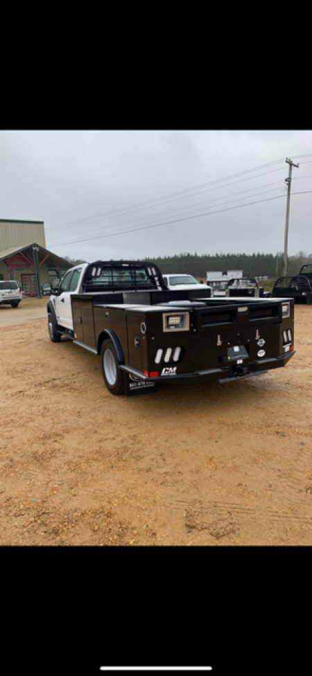 New CM Truck Beds TM Deluxe Steel Tradesmen 11'4" and 84CA Truck Bed