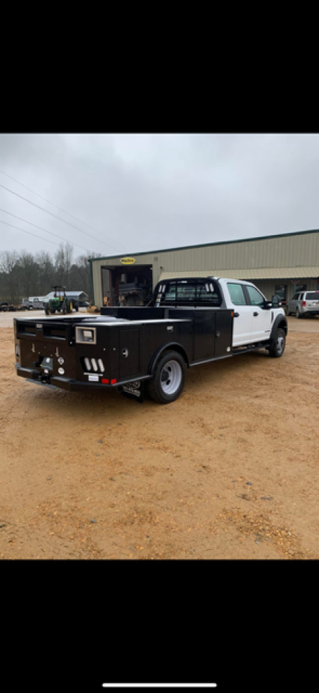 New CM Truck Beds TM Deluxe Steel Tradesmen 11'4" and 84CA Truck Bed
