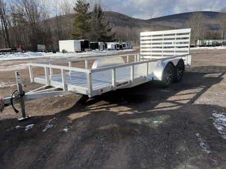 New 2026 Sport Haven 7x16 7K Deluxe Aluminum Utility Trailer