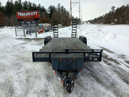 Used 2011 PJ Trailers 83  x 22' CC Equipment Trailer