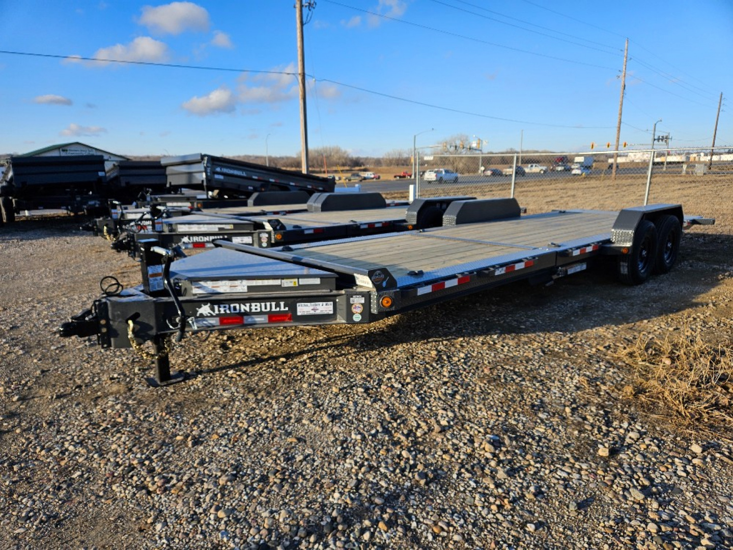 New 2026 Norstar 83"x24' Tilt Trailer