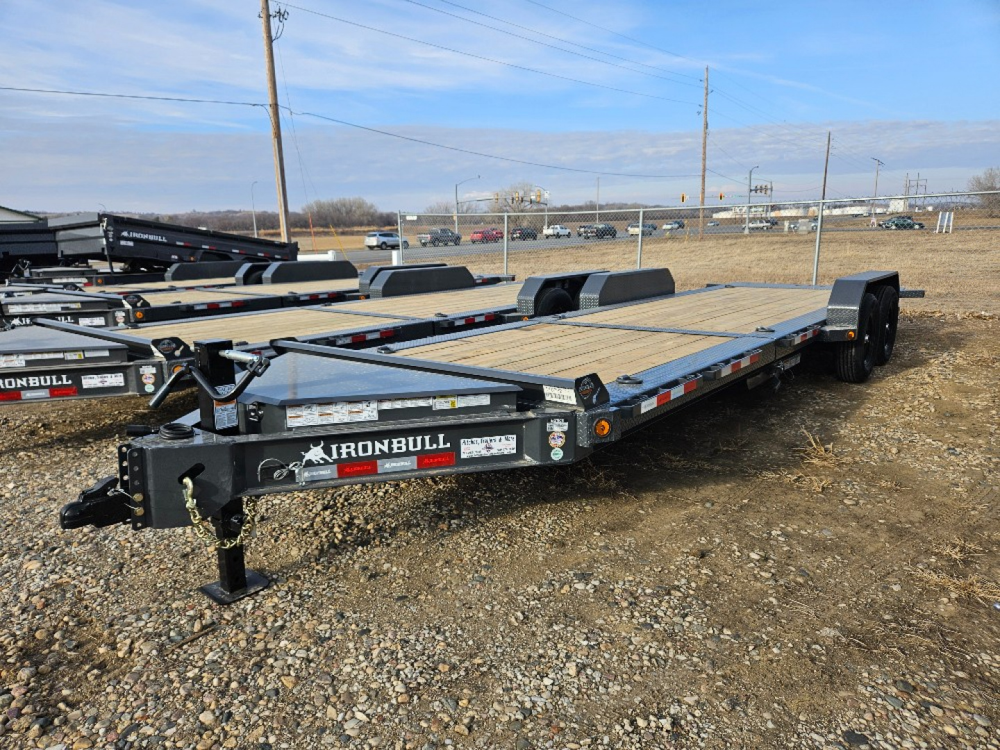 New 2026 Norstar 83"x24' Tilt Trailer