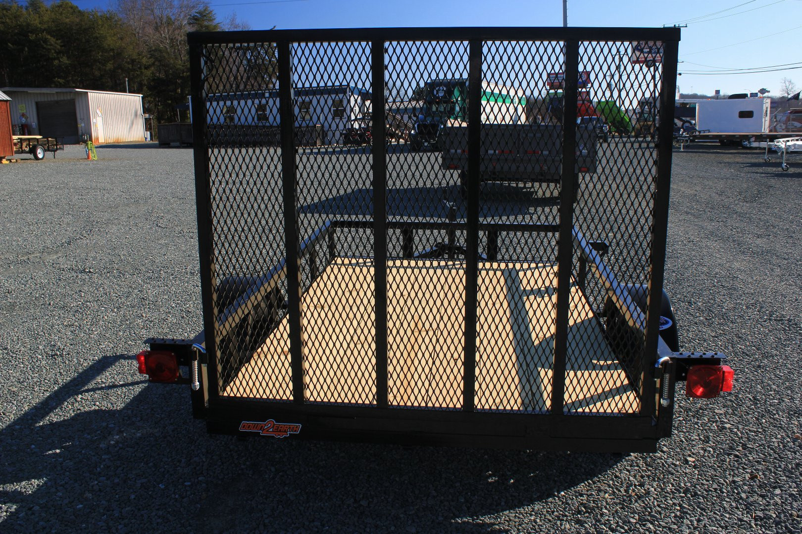 New 2026 Down 2 Earth Trailers 5X8 w/ Gate Utility Trailer