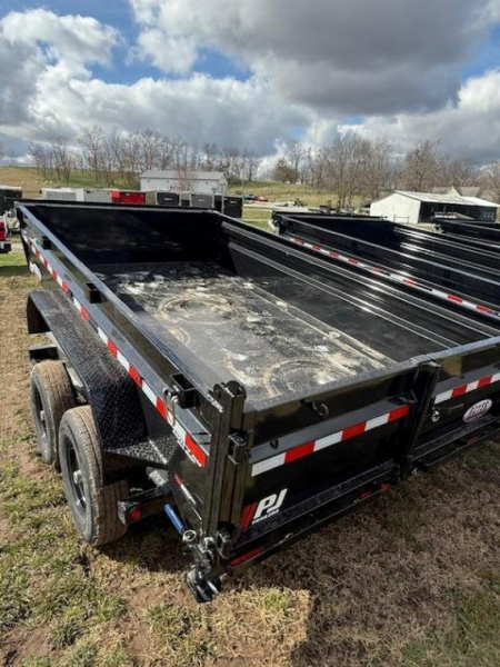 New 2026 PJ Trailers PJ 14K Low-Profile (DL) 83"x12' Dump Trailer