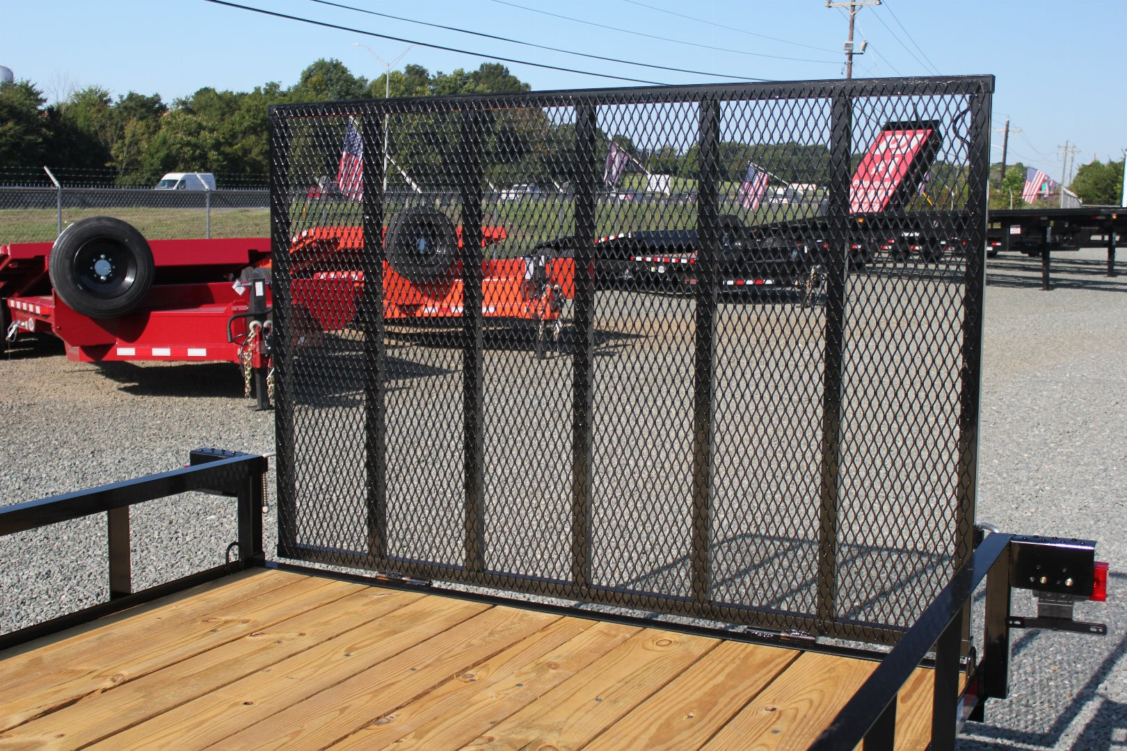 New 2026 Down 2 Earth Trailers 6x12 w/ Gate Utility Trailer