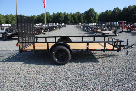 New 2026 Down 2 Earth Trailers 6x12 w/ Gate Utility Trailer