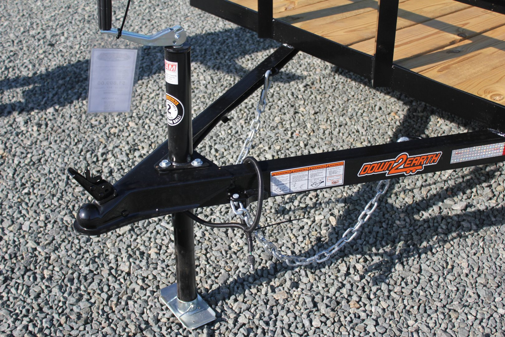 New 2026 Down 2 Earth Trailers 6x12 w/ Gate Utility Trailer