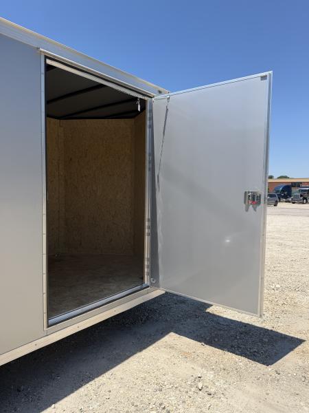 New 2025 Covered Wagon Trailers 7x16 gry Cargo / Enclosed Trailer