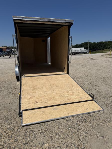 New 2025 Covered Wagon Trailers 7x16 gry Cargo / Enclosed Trailer
