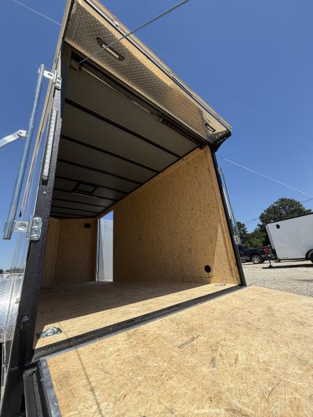 New 2025 Covered Wagon Trailers 7x16 gry Cargo / Enclosed Trailer