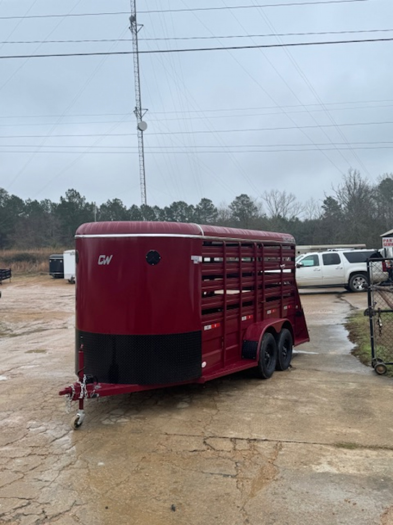 New 2026 Circle W 6X16 STK Stock / Stock Combo Trailer