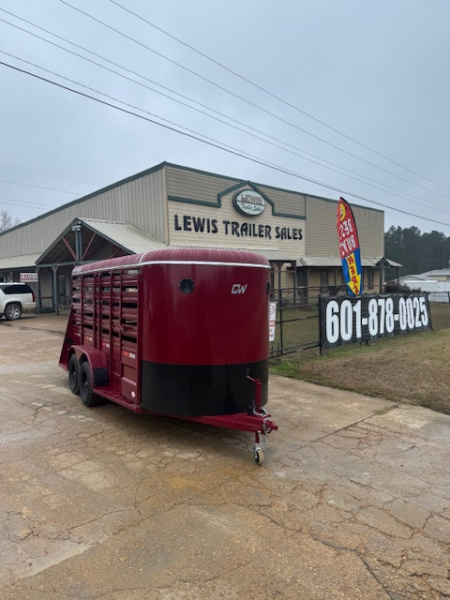 New 2026 Circle W 6X16 STK Stock / Stock Combo Trailer