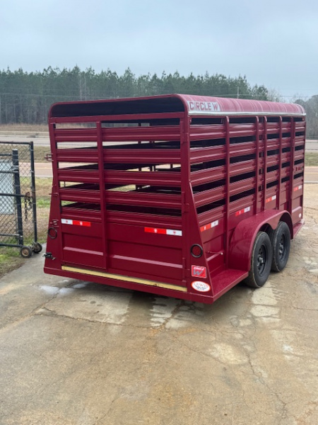 New 2026 Circle W 6X16 STK Stock / Stock Combo Trailer
