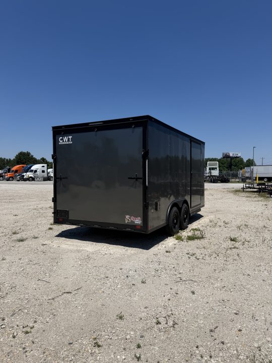 New 2025 Covered Wagon Trailers 8.5x16TA ch/bo Cargo / Enclosed Trailer