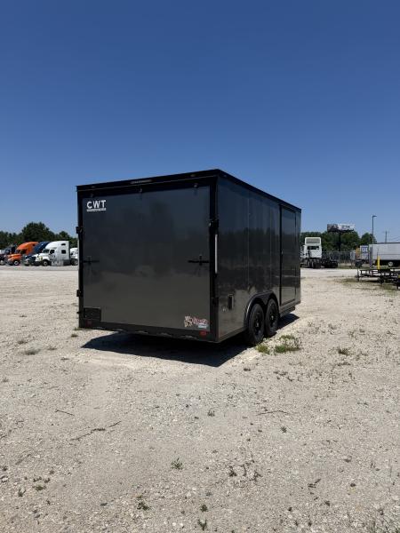 New 2025 Covered Wagon Trailers 8.5x16TA ch/bo Cargo / Enclosed Trailer
