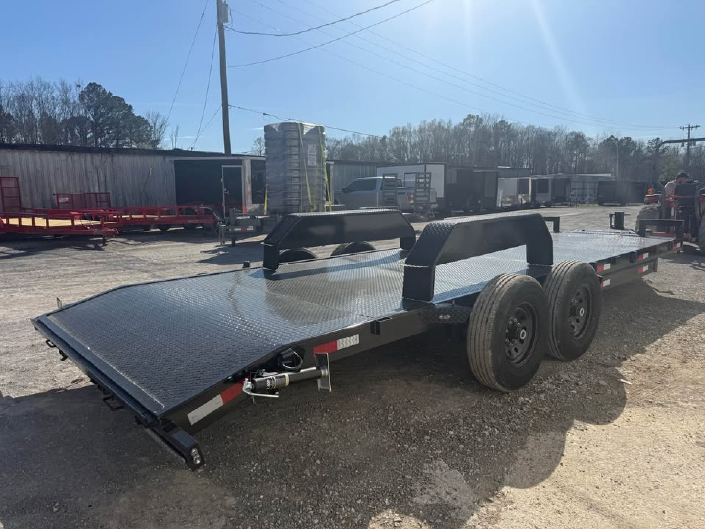 New 2026 Oak Ridge 7x22 14k Car Hauler
