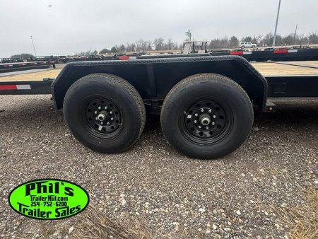 New 2026 Stanley Trailers 83X24 GOOSENECK TILT TRAILER OPEN CAR HAULER 14K GVWR Equipment Trailer