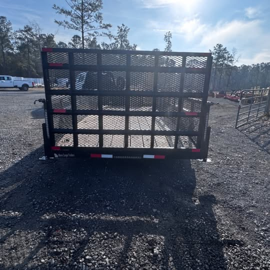 Used 2025 Ware Cargo 7x16 7k 3' Mesh Utility Trailer