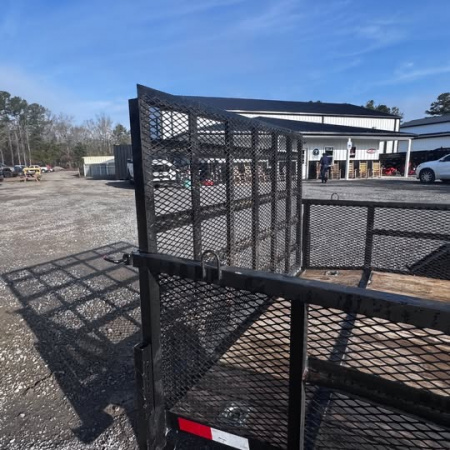 Used 2025 Ware Cargo 7x16 7k 3' Mesh Utility Trailer