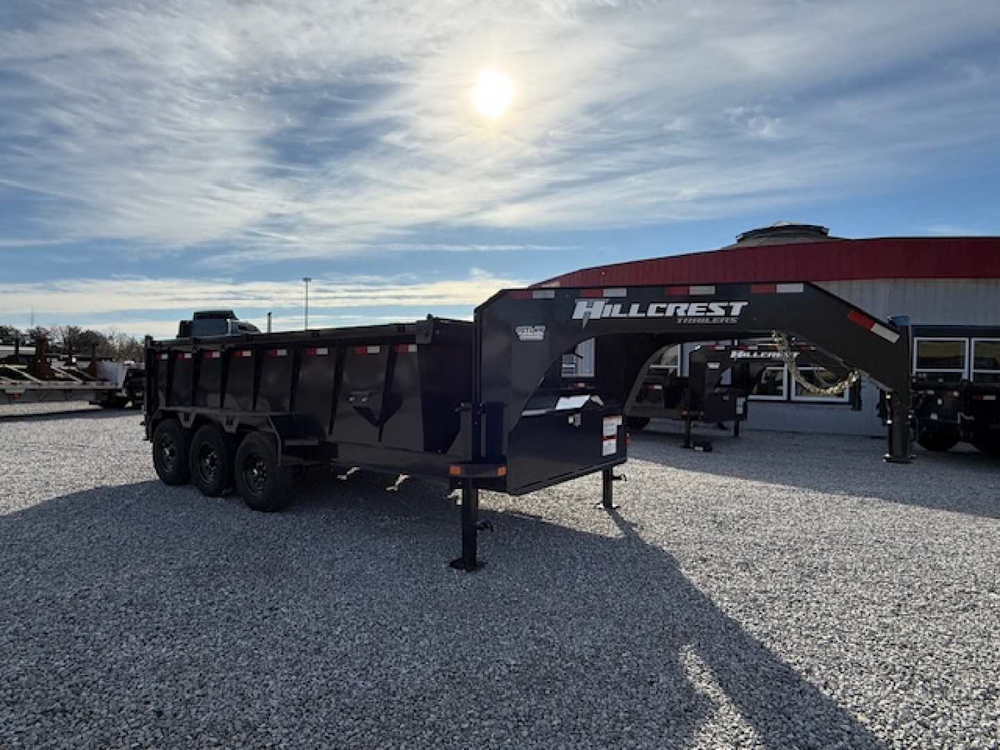 New 2026 Hillcrest Trailers 7x16 21k Dump Trailer