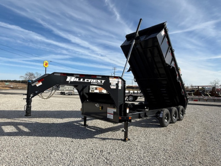 New 2026 Hillcrest Trailers 7x16 21k Dump Trailer