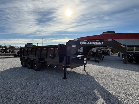 New 2026 Hillcrest Trailers 7x16 21k Dump Trailer